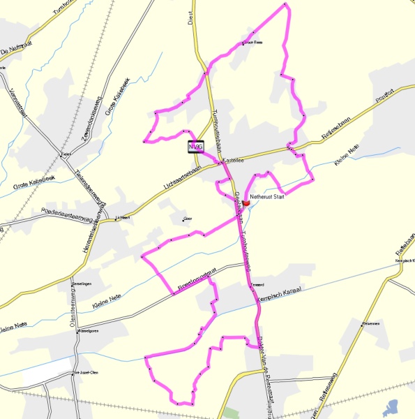 route via mapsource