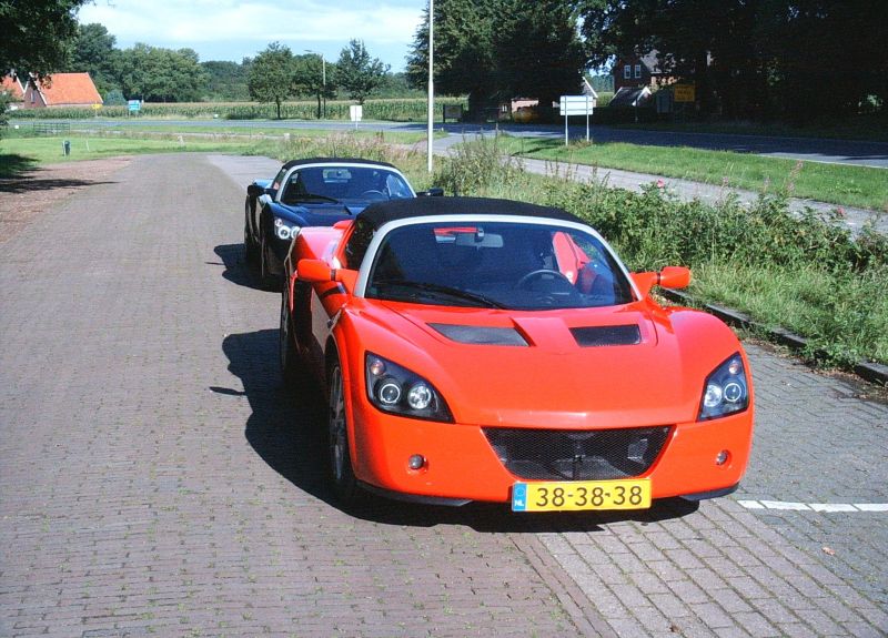 verzamelen langs de A1 voor vertrek naar Vmax