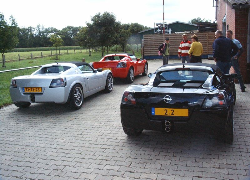 opstellen op de startgrid